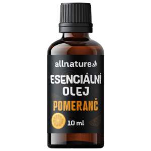 Allnature Esenciální olej Pomeranč (10 ml) - povzbudí a harmonizuje