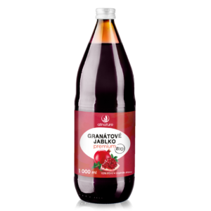 Allnature Šťáva z granátového jablka Premium BIO (1 l) - pošk. obal - 100% přírodní, bez přidaného cukru