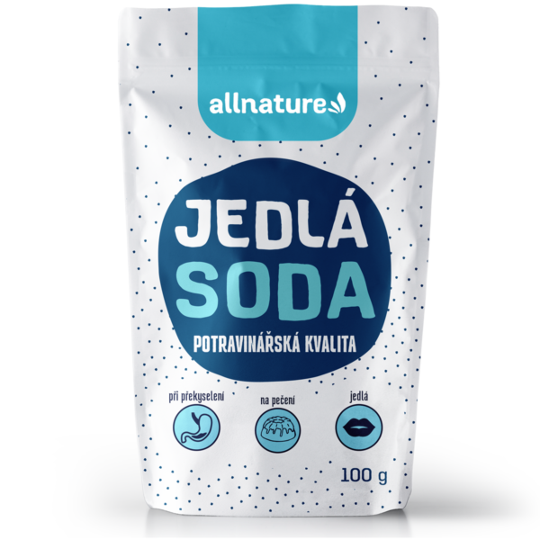 Allnature Jedlá soda - 100 g - potravinářská kvalita