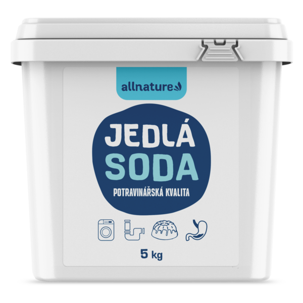 Allnature Jedlá soda - 5 kg - potravinářská kvalita