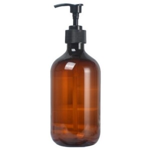 Allnature Lahev plastová prázdná s pumpičkou (500 ml) - do koupelny i kuchyně