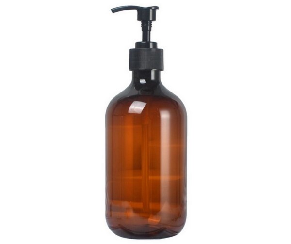 Allnature Lahev plastová prázdná s pumpičkou (500 ml) - do koupelny i kuchyně