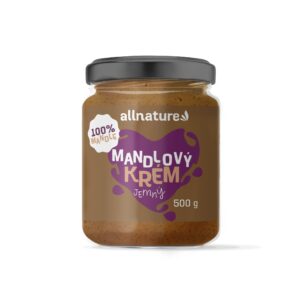 Allnature Mandlový krém (500 g) - jemně namleté neloupané mandle