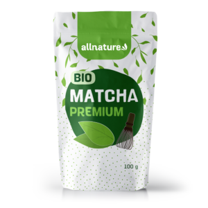 Allnature Matcha Premium BIO - 100 g - z první jarní sklizně čajových lístků