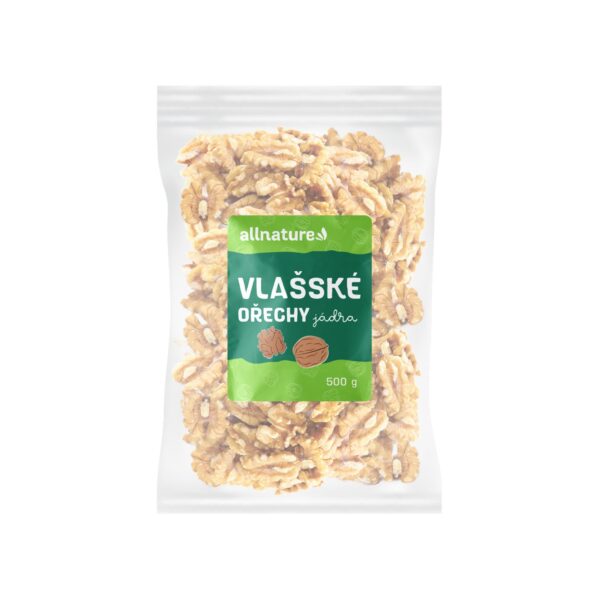 Allnature Vlašské ořechy (500 g) - svačinka plná vitamínů a minerálů