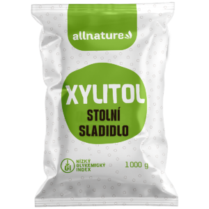 Allnature Xylitol - 1 kg - sladký a zdravý, přítel vašich zubů
