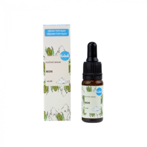 Kvitok Pleťové sérum – MSM (10 ml) - ideální pro mastnou a atopickou pleť