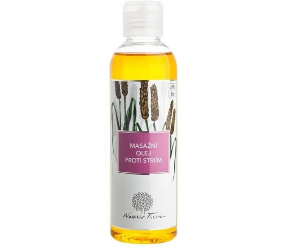 Nobilis Tilia Masážní olej proti striím BIO (200 ml) - zlepšuje pružnost pokožky