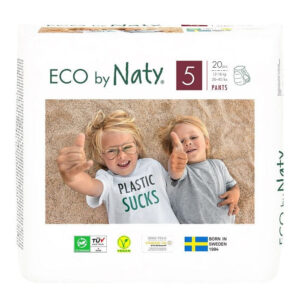 Eco by Naty Natahovací plenkové kalhotky Junior 5 (12-18 kg) (20 ks)