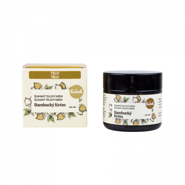 Kvitok Šlehaný bambucký krém (60 ml) - hloubkově hydratuje a regeneruje