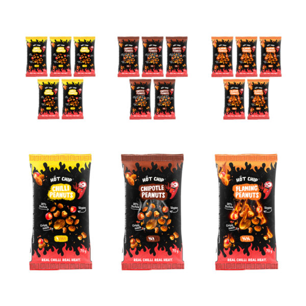 Výhodné balení arašídů Arašídy v chilli těstíčku 20 ks - Image 2