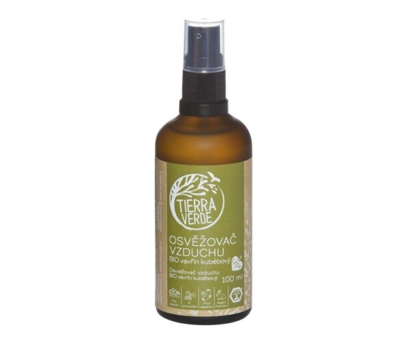 Tierra Verde Osvěžovač vzduchu - BIO vavřín kubébový (100 ml)