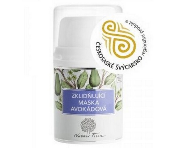 Nobilis Tilia Zklidňující avokádová maska (50 ml) - II. jakost - zrelaxuje a vyživí bioaktivními látkami