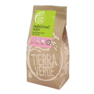 Tierra Verde Změkčovač vody - Zip sáček 850 g - pro účinné praní v tvrdé vodě