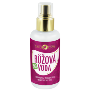 Purity Vision Růžová voda BIO - 100 ml - revitalizuje a zklidňuje