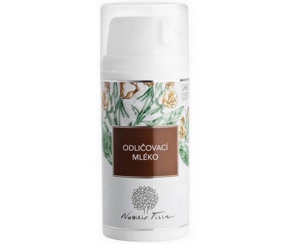 Nobilis Tilia Odličovací pleťové mléko (100 ml) - s mandlovým a pupalkovým olejem