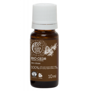 Tierra Verde Esenciální olej Cedr BIO - 10 ml - mužná a zklidňující vůně