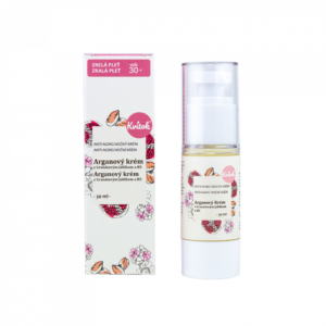 Kvitok Noční arganový krém pro zralou pleť 30+ (30 ml) - zpomaluje stárnutí pleti