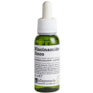laSaponaria Pleťové sérum - Niacinamid (vitamin B3) + Zinek (30 ml)