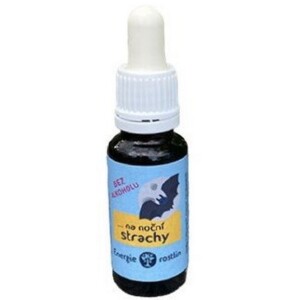 Energie rostlin Bachovy esence - Směs Na noční strachy (20 ml)