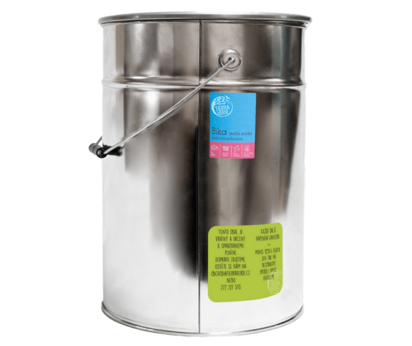 Tierra Verde BIKA – Jedlá soda (Bikarbona) - 15 kg kbelík
