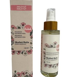 Kvitok Květová voda - skalní růže BIO - 100 ml