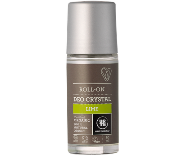 Urtekram Deodorant roll-on s limetkou BIO (50 ml) - s osvěžující vůní