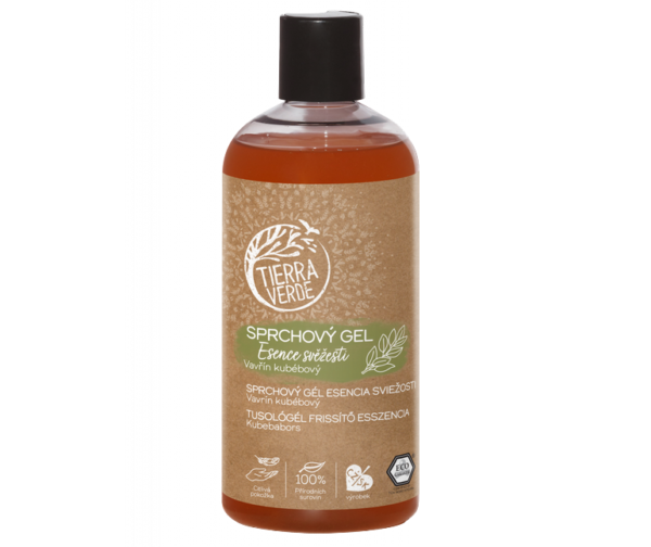 Tierra Verde Sprchový gel Esence svěžesti - Vavřín kubébový - 500 ml