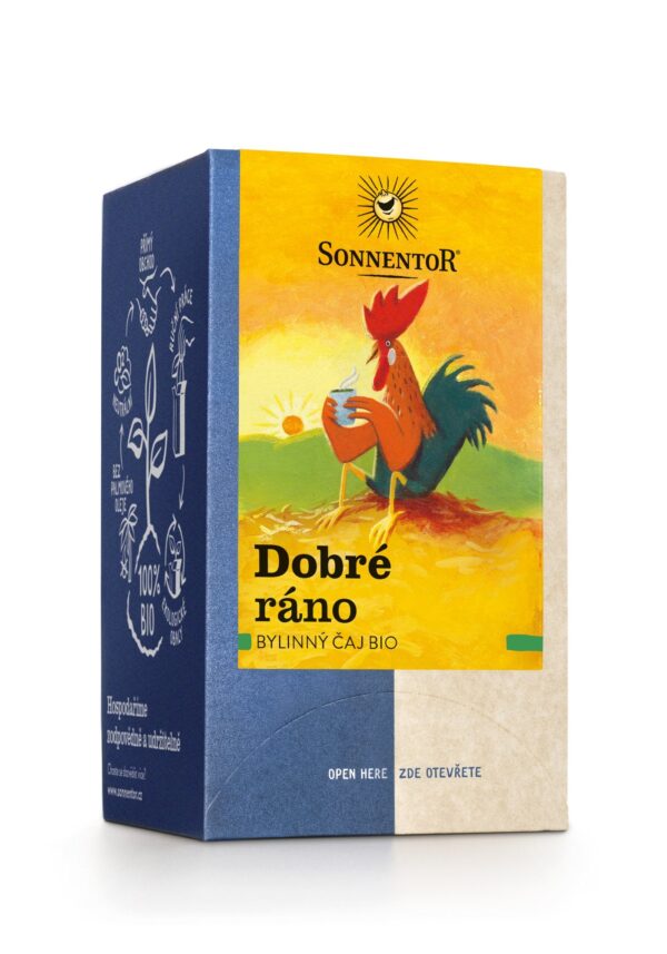 Sonnentor Bylinný čaj Dobré ráno BIO - nálevové sáčky (18 x 1,5 g)