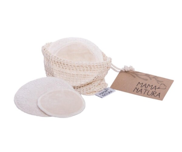 Tierra Verde Pratelné odličovací tamponky - mix (4 ks malé + 2 ks velké)