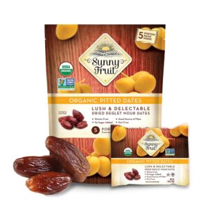 Sunny Fruit Datle sušené na slunci BIO - 250 g (5 x 50 g) - II. jakost - delikátní a bez pecek