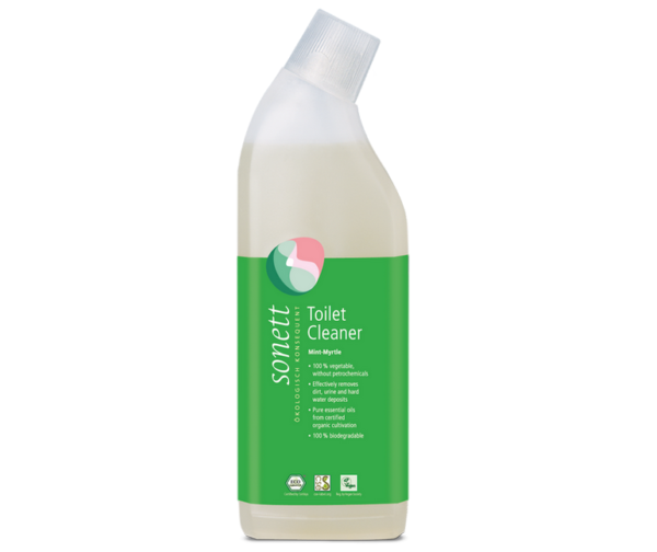 Sonett WC čistič máta a myrta BIO - 750 ml - s bio éterickými oleji