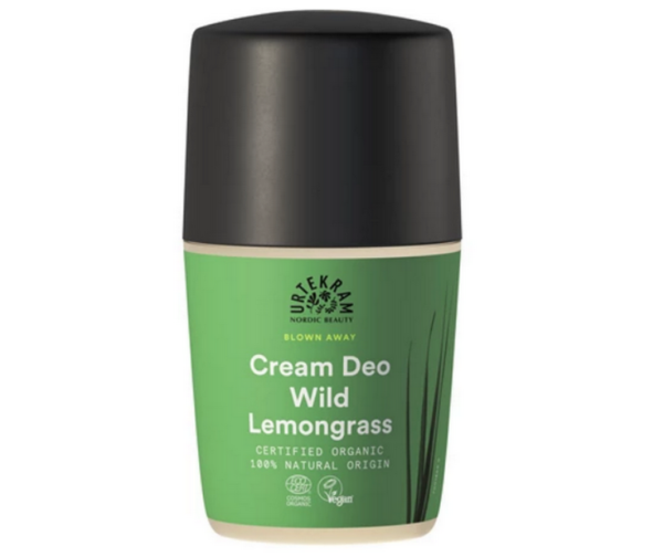 Urtekram Krémový deodorant roll-on s citron. trávou BIO (50 ml)