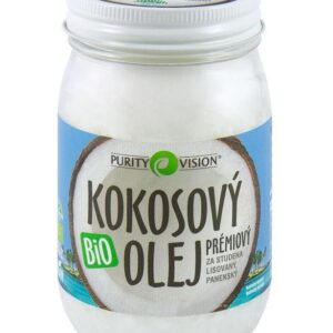 Purity Vision Kokosový olej panenský BIO - 420 ml - za studena lisovaný