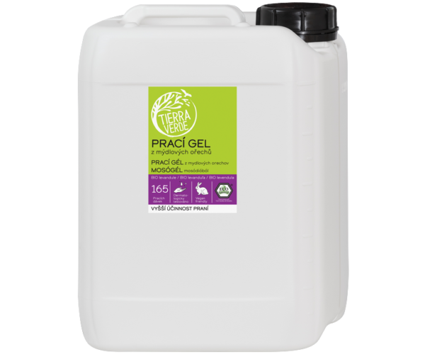 Tierra Verde Prací gel s BIO levandulí - INOVACE - 5 l