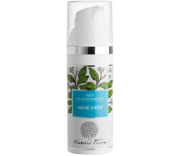 Nobilis Tilia Akné krém (50 ml) - hydratace pro problematickou pleť
