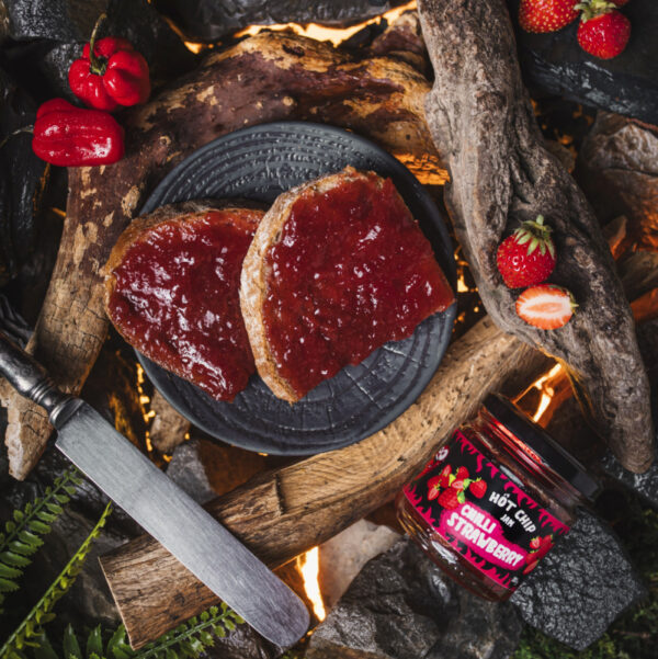 Jahodový Chilli Džem 180 g - Image 2