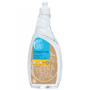 Tierra Verde Citronový gel na vodní kámen - 750 ml - odstraní usazeniny