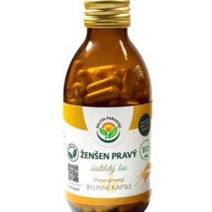 Salvia Paradise Ženšen pravý 6letý BIO (120 kapslí) - podpoří výkon a vytrvalost