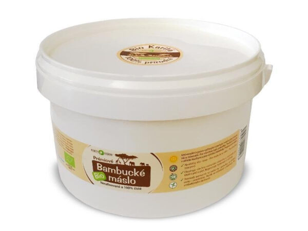 Purity Vision Bambucké máslo BIO - 2,5 l - vhodné do kuchyně