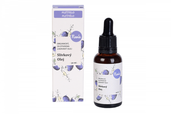 Kvitok Švestkový olej BIO (30 ml) - bohatý na antioxidanty