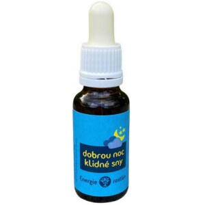 Energie rostlin Bachovy esence - Směs Dobrou noc a klidné sny (20 ml)