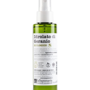 laSaponaria Květová voda z pelargonie vonné - geranium BIO (100 ml)