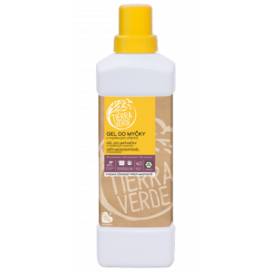 Tierra Verde Gel do myčky na nádobí - INOVACE - 1 l - z mýdlových ořechů v bio kvalitě