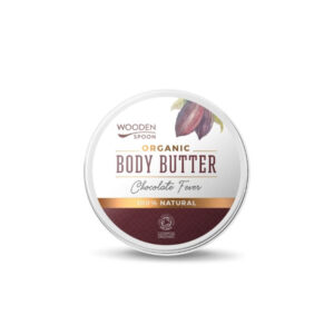 Wooden Spoon Tělové máslo Čokoládová horečka BIO - 15 ml - zvláční a provoní citlivou pokožku