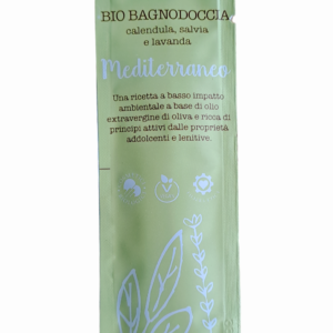 laSaponaria Středomořský sprchový gel BIO - vzorek (8 ml) - se středomořskými bylinkami