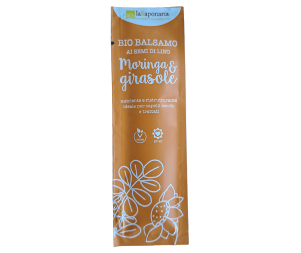 laSaponaria Šampon se slunečnicí a sladkým pomerančem BIO - vzorek (8 ml)