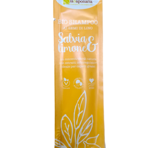 laSaponaria Šampon se šalvějí a citrónem BIO - vzorek (8 ml)