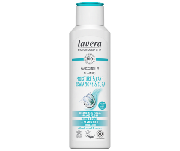 Lavera Basis Sensitive Hydratační šampon Moisture & Care BIO (250 ml) - pro citlivou pokožku hlavy