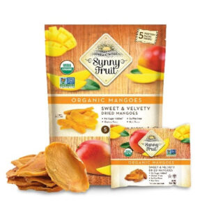 Sunny Fruit Mango sušené na slunci BIO - 100 g (5 x 20 g) - exotická pochoutka